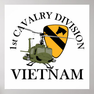 1e Cav Vietnam Vet Poster