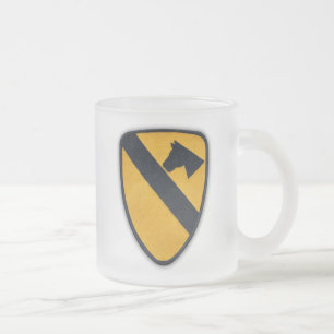 1e Cavalerie Air Cav Airmobiel Fort Hood Veteranen Matglas Koffiemok
