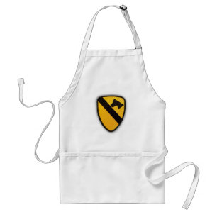 1e cavalerie aircav patch bbq apron standaard schort