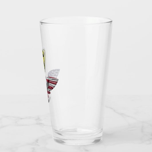 1e Cavalerie Divisie Amerika's Eerste Team Glas (Links)