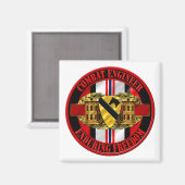 1e Cavalerie Divisie Engineer OEF Magneet (Voorkant / Achterkant)