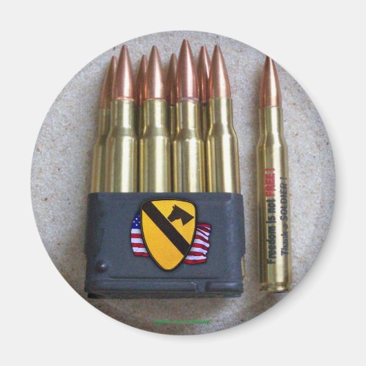 1e cavalerie divisie fort kav magnet (Voorkant)