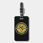 1e Cavalerie Divisie Gepensioneerd Bagagelabel (Voorkant verticaal)