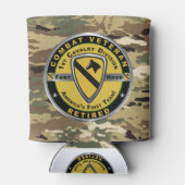 1e Cavalerie Divisie Gepensioneerd Blikjeskoeler (Achterkant)