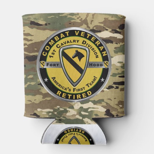 1e Cavalerie Divisie Gepensioneerd Blikjeskoeler (Achterkant)