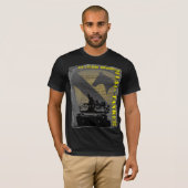 1e Cavalerie divisie - M1A1 Tanker T-shirt (Voorkant volledig)