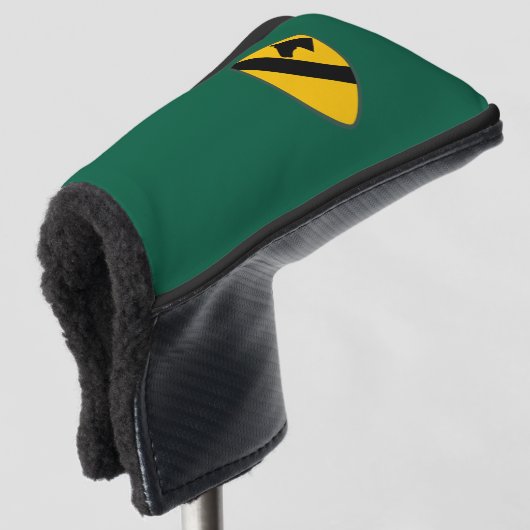1e Cavalerie Divisie Patch Golfheadcover (3/4 voorkant)