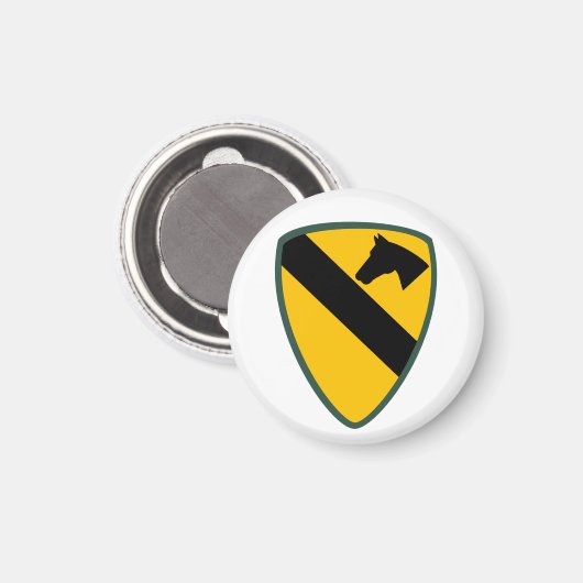 1e Cavalerie Divisie Patch Magneet (Voorkant / Achterkant)