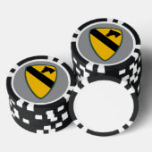 1e Cavalerie Divisie Patch Poker Chips (Opstapeling)