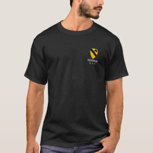 1e Cavalerie Divisie Veteraan Patriottische Vet T-shirt