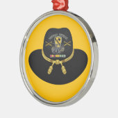 1e Cavalerie Divisie Vietnam Kerstmis Metalen Ornament (Links)