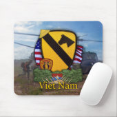 1e cavalerie divisie vietnam veterans veteranen ve muismat (Met muis)