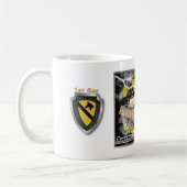 1e Cavalerie Division-One van een soort ontwerp Koffiemok (Links)