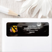 1e cavalerie luchtcav veteranen irak retouradres L Etiket (Insitu)