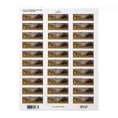 1e Cavalerie Luchtcav Vietnam Oorlog Etiket (Full Sheet)