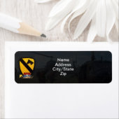 1e Cavalerie Luchtcav Vietnam Oorlog Etiket (Insitu)