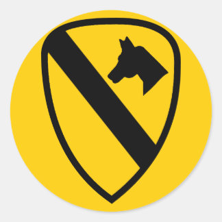 1e Cavalerie Ronde Sticker