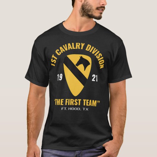 1e Cavalerie Scouts Het Eerste Team T-shirt (Voorkant)