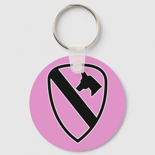 1e Cavalerie Sleutelhanger (Voorkant)