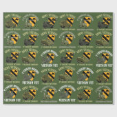 1e Cavalerie Veteran Wrapping Paper Cadeaupapier (Vlak)