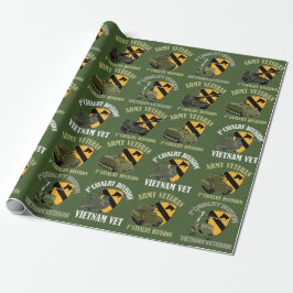 1e Cavalerie Veteran Wrapping Paper Cadeaupapier