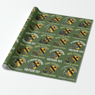 1e Cavalerie Veteran Wrapping Paper Cadeaupapier