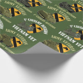 1e Cavalerie Veteran Wrapping Paper Cadeaupapier (Hoek)