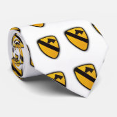 1e cavalerie vets reünie irak veteranen stropdas (Opgerold)