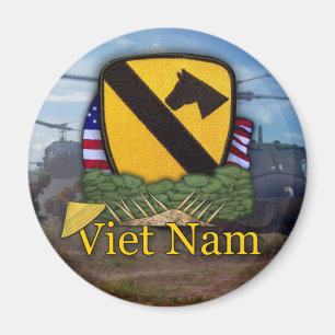 1e cavalerie vietnam luchtcav veterschoenen patch magneet