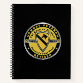 1e cavaleriedivisie 1e CAV met pensioen Notitieboek (Voorkant)