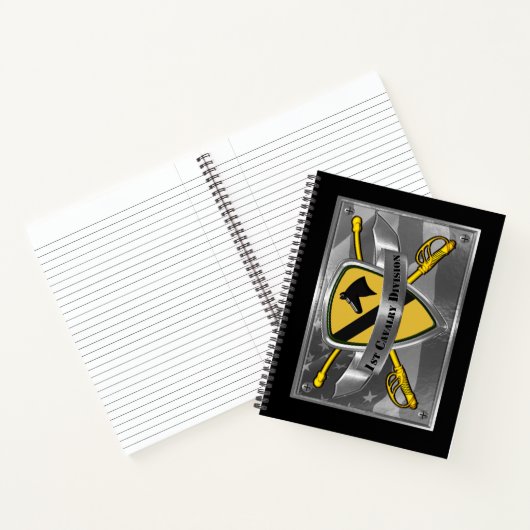 1e Cavaleriedivisie 1e CAV Notitieboek (Binnen)