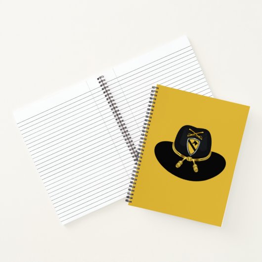 1e Cavaleriedivisie 1e CAV Notitieboek (Binnen)
