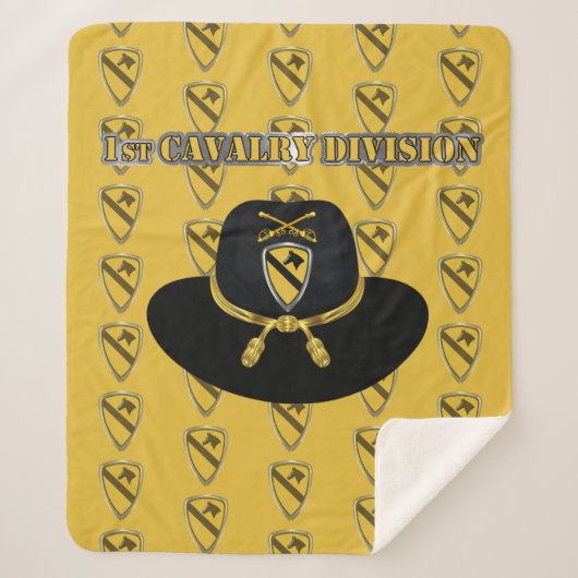 1e Cavaleriedivisie 1e CAV Sherpa Deken (Voorkant)