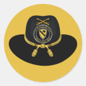1e Cavaleriedivisie 1e CAV Sticker (Voorkant)