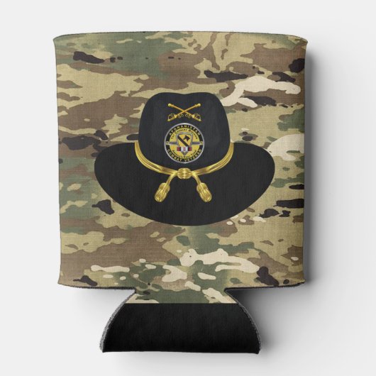 1e Cavaleriedivisie Afghanistan Blikjeskoeler (Achterkant)