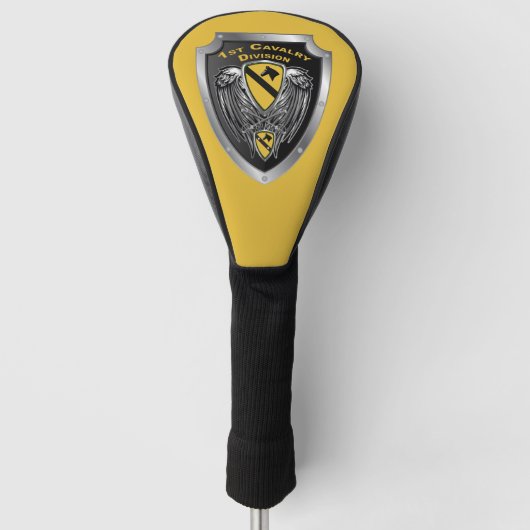 1e Cavaleriedivisie America's First Team Golfheadcover (Voorkant)