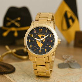 1e Cavaleriedivisie "Americas First Team"-tribute Horloge
