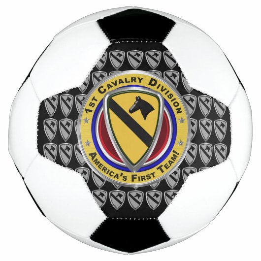 1e Cavaleriedivisie Amerika’s “Eerste Team” Voetbal (Voorkant)