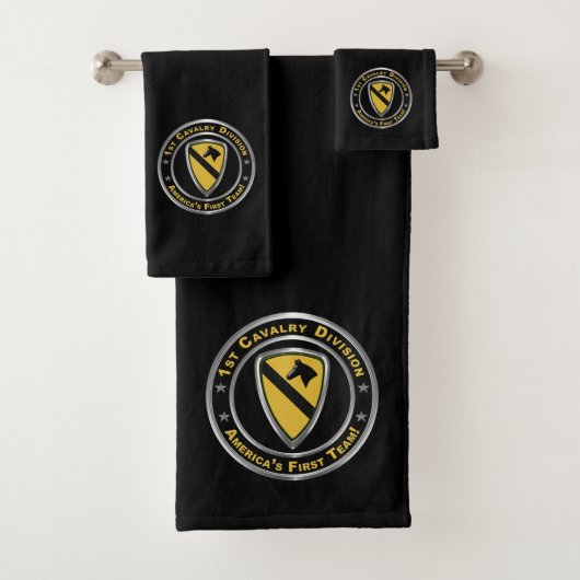 1e Cavaleriedivisie Bad Handdoek (Insitu)