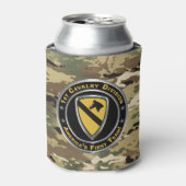 1e Cavaleriedivisie  Blikjeskoeler (Blikje Voorkant)