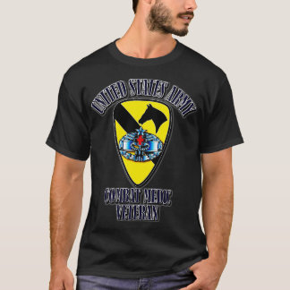 1e Cavaleriedivisie Combat Medic Veteran T-shirt