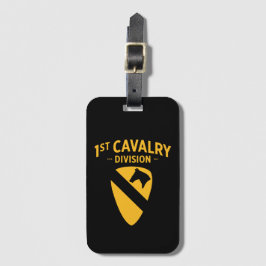 1e Cavaleriedivisie - Eerste Team Badge Bagagelabel