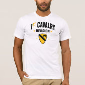 1e Cavaleriedivisie "Eerste Team" T-shirt (Voorkant)