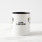 1e Cavaleriedivisie "Eerste Team Verenigde Staten" Tweekleurige Koffiemok (Center)