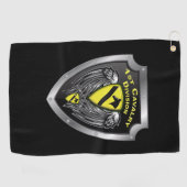 1e Cavaleriedivisie “First Team” Golfhanddoek (Horizontaal)