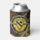 1e Cavaleriedivisie Gepensioneerd Blikjeskoeler (Blikje Voorkant)