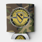 1e Cavaleriedivisie Gepensioneerd Blikjeskoeler (Achterkant)