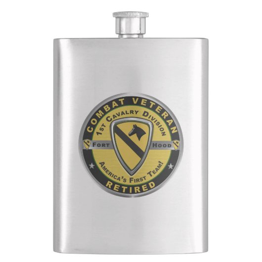 1e Cavaleriedivisie Gepensioneerd Flacon (Voorkant)