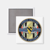 1e Cavaleriedivisie Infanterie OIF Magneet (Voorkant / Achterkant)