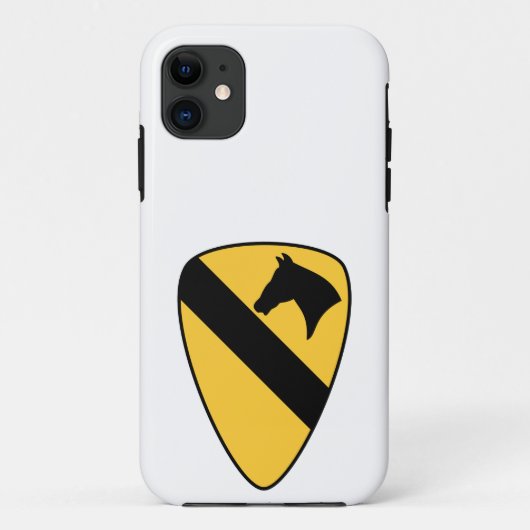 1e Cavaleriedivisie Patch Patriottisch Case-Mate iPhone Case (Achterkant)